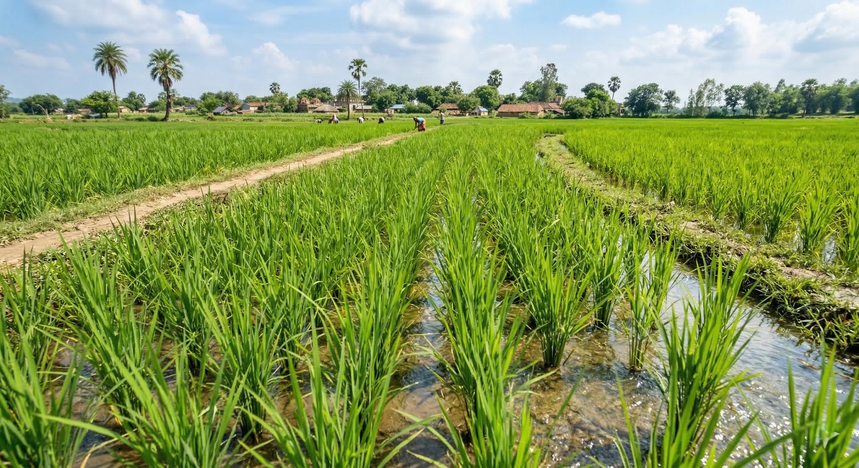 Bihar Rice Fields