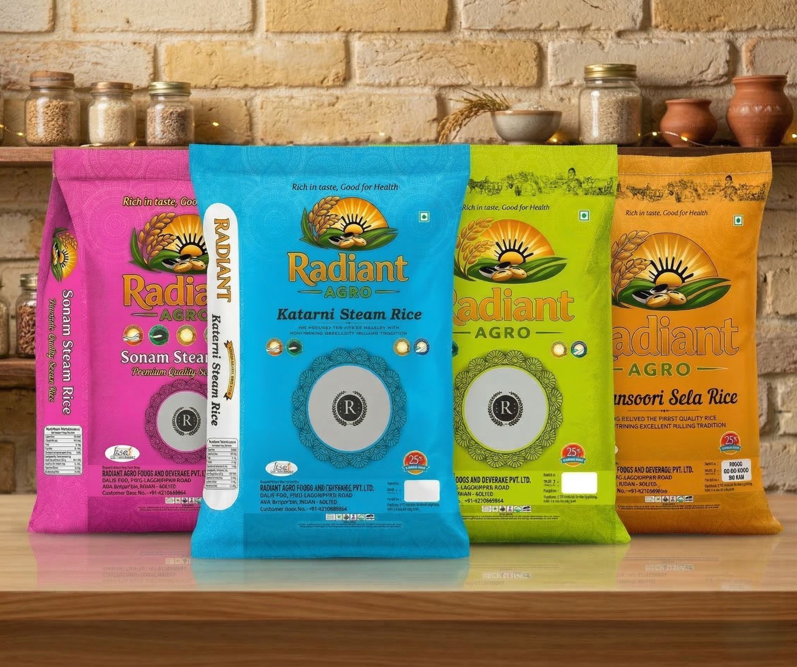 Radiant Agro Rice Bags